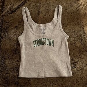 Brandy Melville Tank Top with Georgetown Print